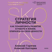 Стратегия личности. Как планировать развитие в работе и жизни, опираясь на свои ценности
